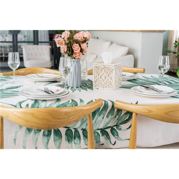 Tissue Box Cover Boho Decor Square Paper Tissue Holder Buckle Macrame Napkin - Picture 3 of 6